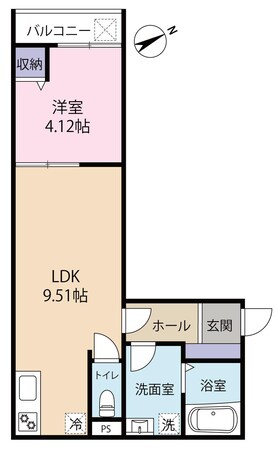 Imperial今博多の物件間取画像